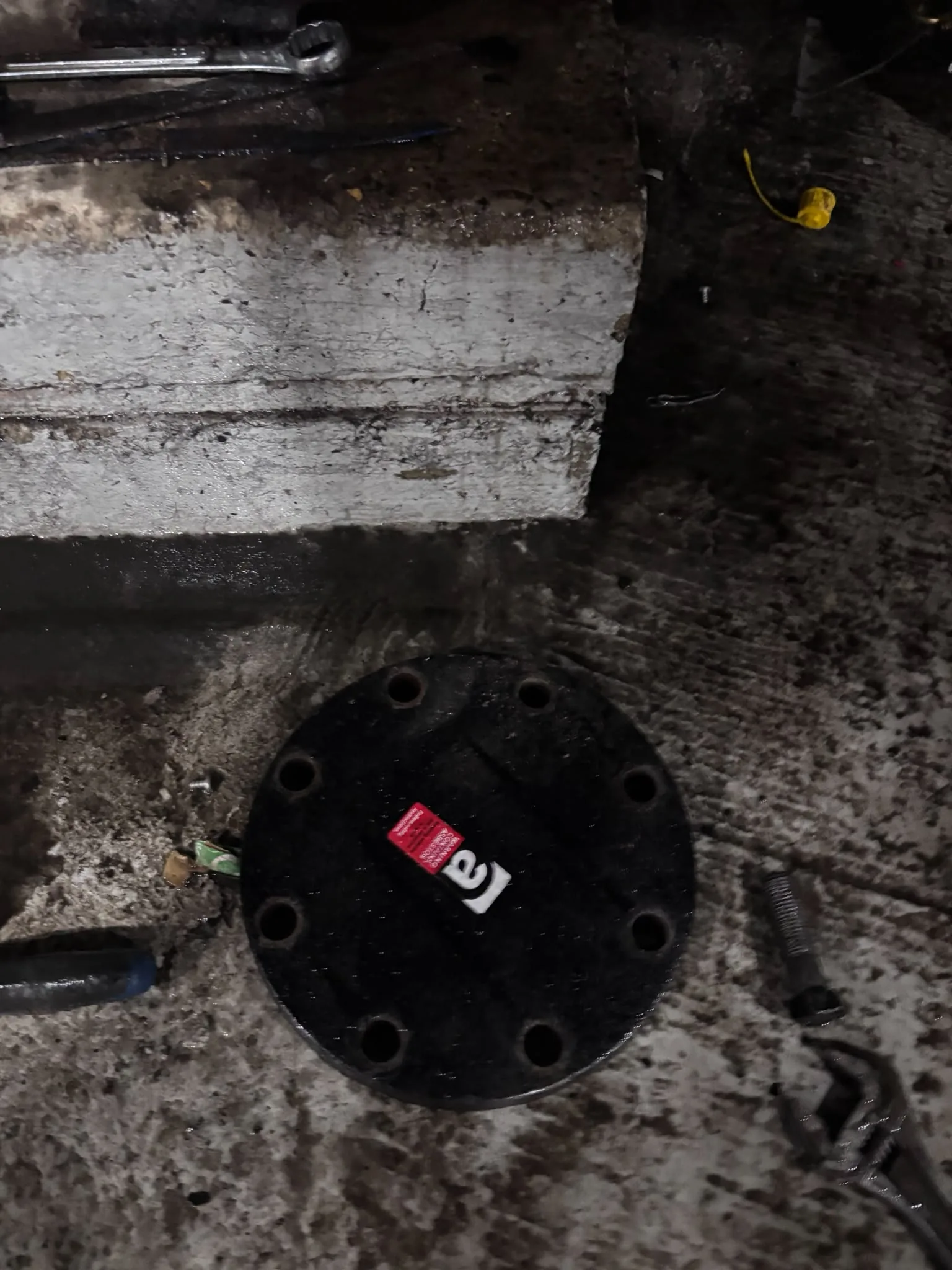 Artex scraping from a concrete ceiling during New Cross Gate refurbishment